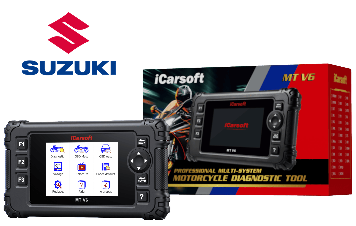 valises compatibles avec Suzuki